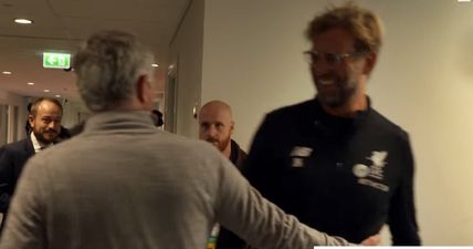 Liverpool’s tunnel camera footage shows Jose Mourinho as we’ve rarely seen before