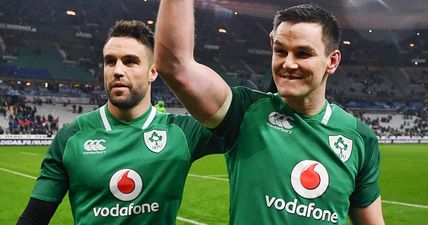 Conor Murray’s take on Johnny Sexton’s drop goal celebrations is just class