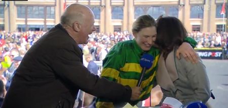 Emotional scenes as Nina Carberry and Katie Walsh bow out together