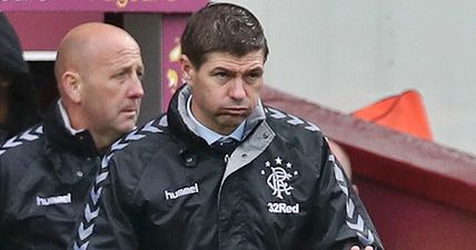 Steven Gerrard identifies the key weakness in his Rangers team