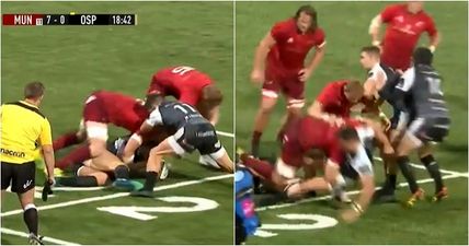 18 minutes into his season, Peter O’Mahony was absolutely destroying men