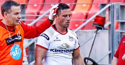 John Cooney suffered a godawful head injury during Ulster’s latest victory