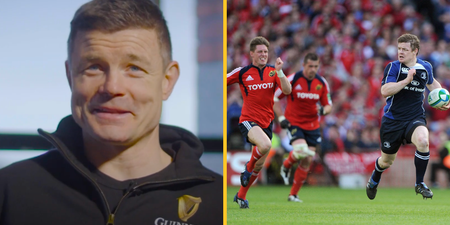 Brian O’Driscoll aims brutal dig at Ronan O’Gara over iconic try